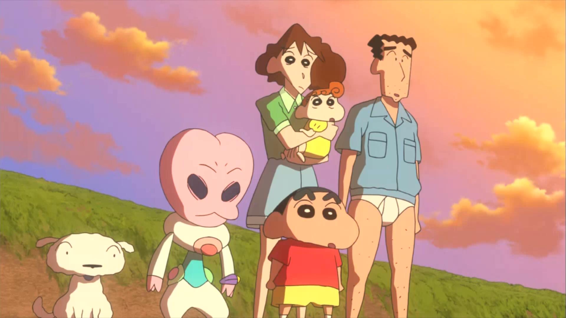 Shin Chan The Movie: The Alien Invasion รีวิวหนัง